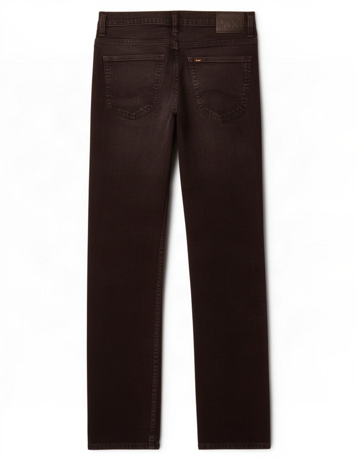 Damskie jeansy Lee Powell Slim W30 L32 Czarne bawełniane