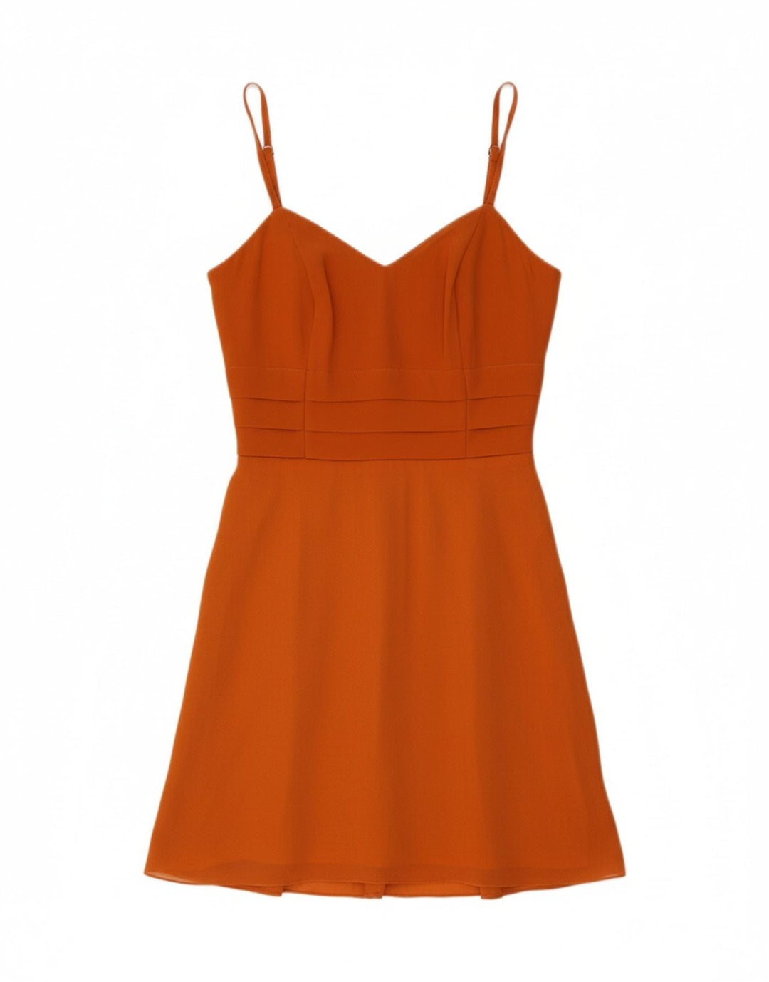 VINTAGE Womens Couture Sundress IT 42 Medium Orange Vintage Vintage and Second-Hand Vintage from Messina Hembry 