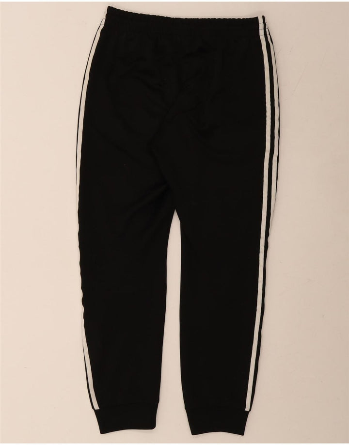 Męskie spodnie dresowe ADIDAS Joggery, duże, czarne, poliestrowe