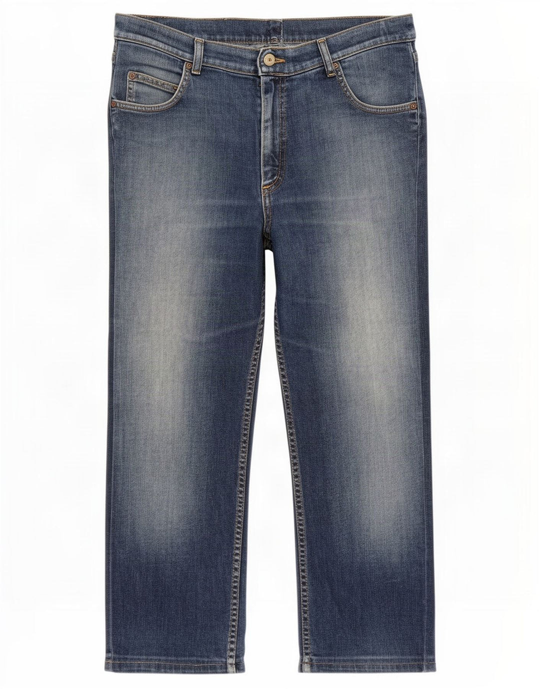 Męskie jeansy Lee Brooklyn Straight W36 L28 Niebieskie bawełniane
