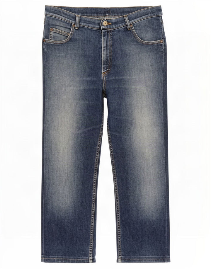 Męskie jeansy Lee Brooklyn Straight W36 L28 Niebieskie bawełniane