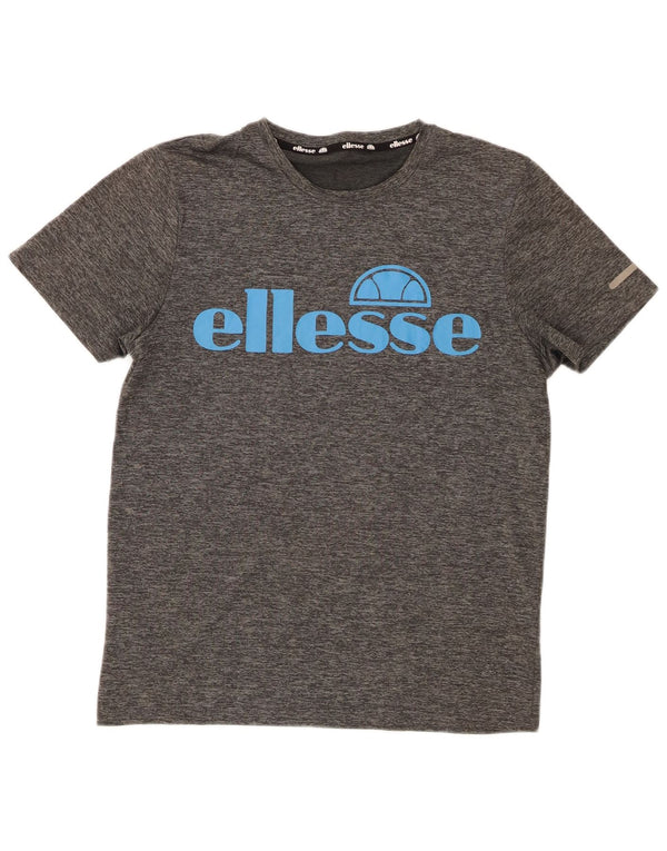 Damska koszulka z grafiką Ellesse Top UK 14 Średni szary poliester