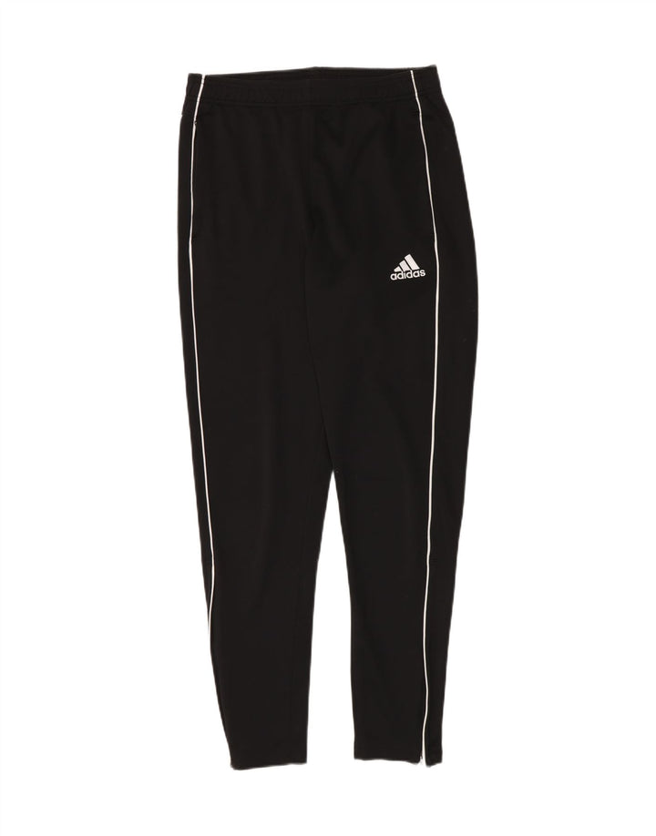 Męskie spodnie dresowe Adidas, średni czarny poliester