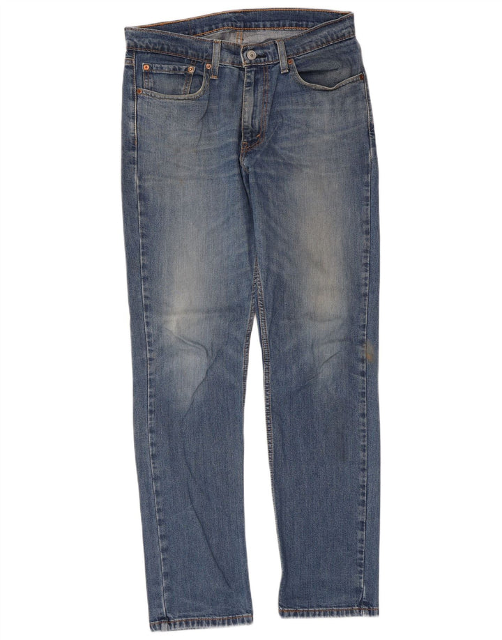 Męskie jeansy Levi's 511 Slim W32 L32 Niebieska bawełna