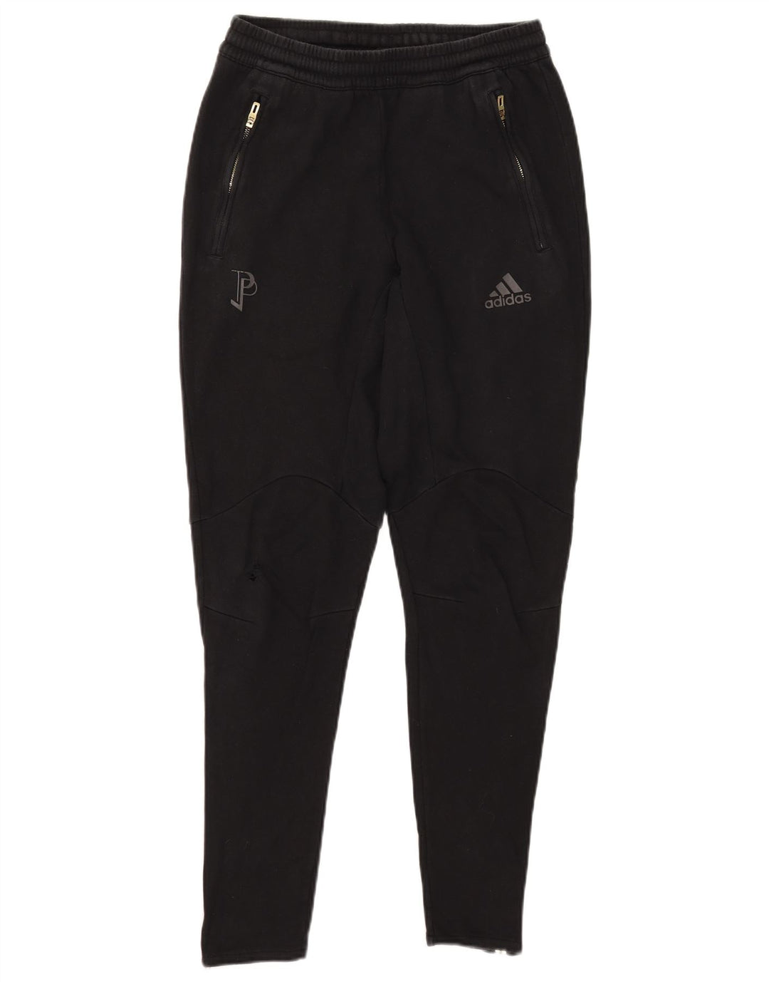 Męskie spodnie dresowe Adidas, średnie czarne