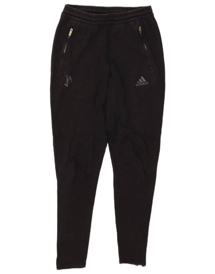 Męskie spodnie dresowe Adidas, średnie czarne
