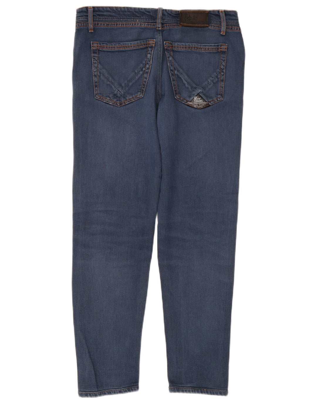 Damskie jeansy slim Roy Rogers W30 L28 Niebieskie bawełniane