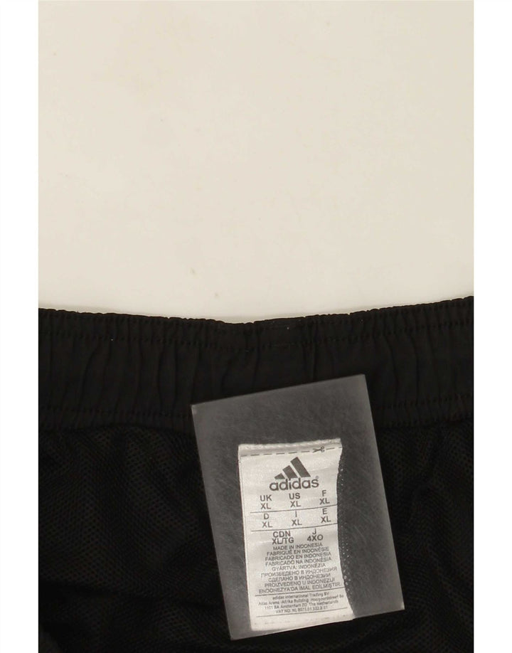 Męskie spodenki sportowe Adidas XL, czarne, poliestrowe