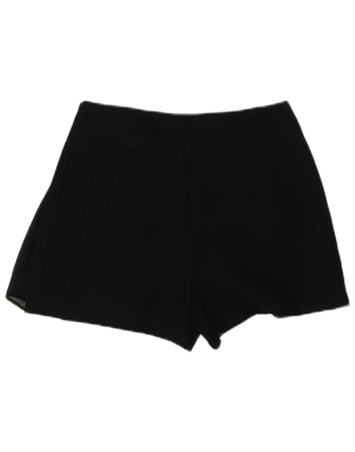 Damskie spodenki codzienne ZARA z wysokim stanem XS W24, czarny poliester