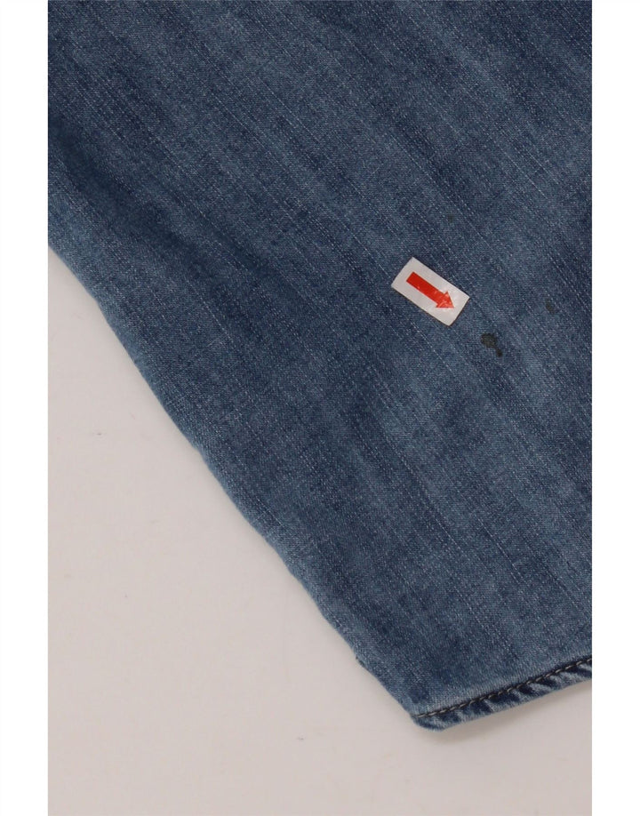 Męska koszula dżinsowa REPLAY, duża, niebieska, bawełniana