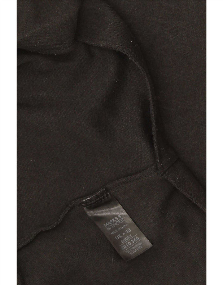 Damskie legginsy Marks & Spencer UK 18 XL, czarne