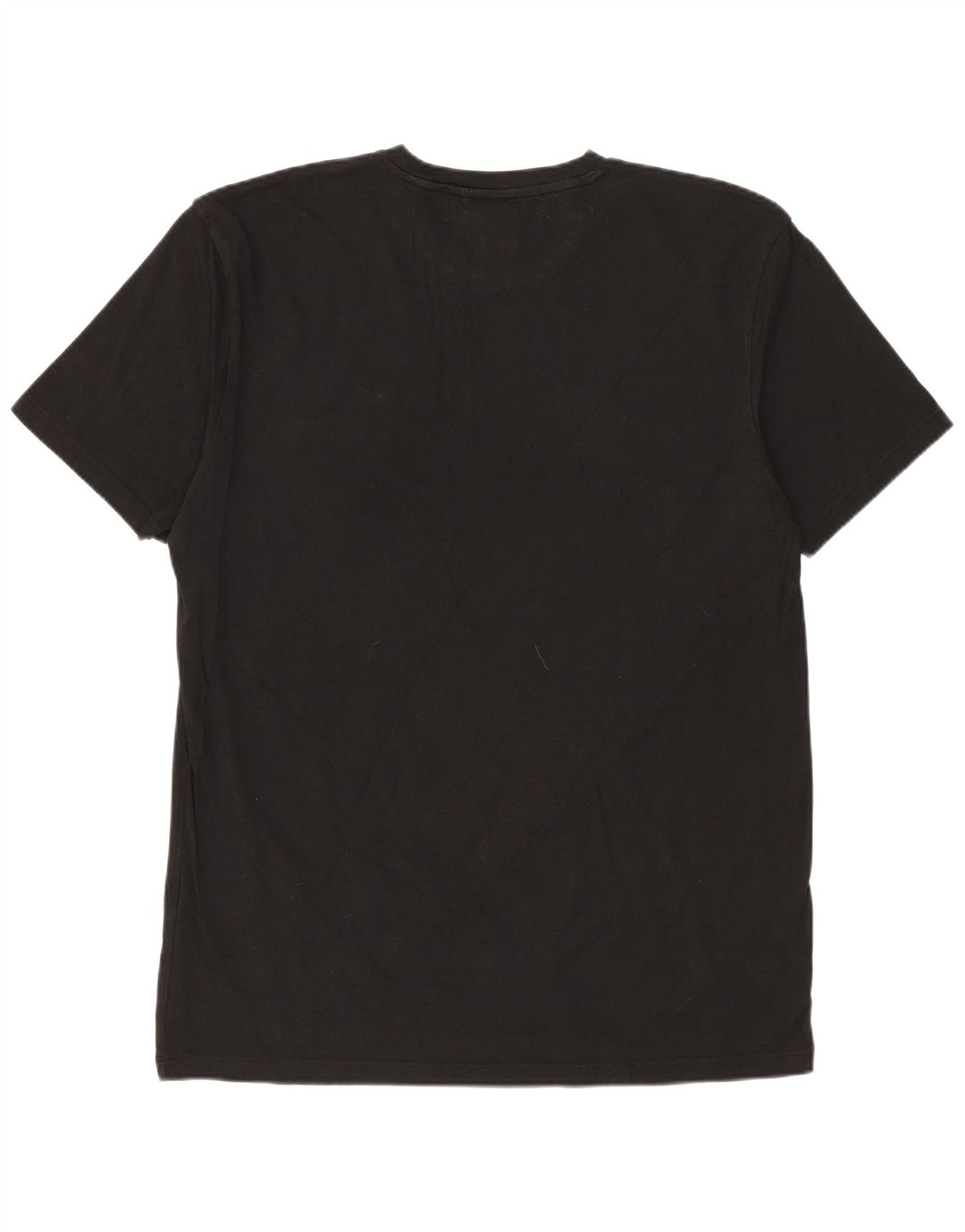 Męski T-shirt ZARA Slim Fit Top XL, czarny