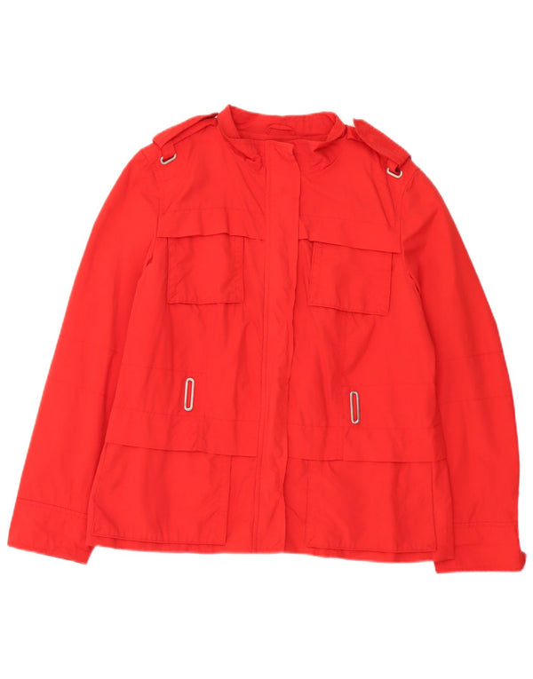 Damska kurtka wojskowa Zara UK 18 XL, czerwona, bawełniana