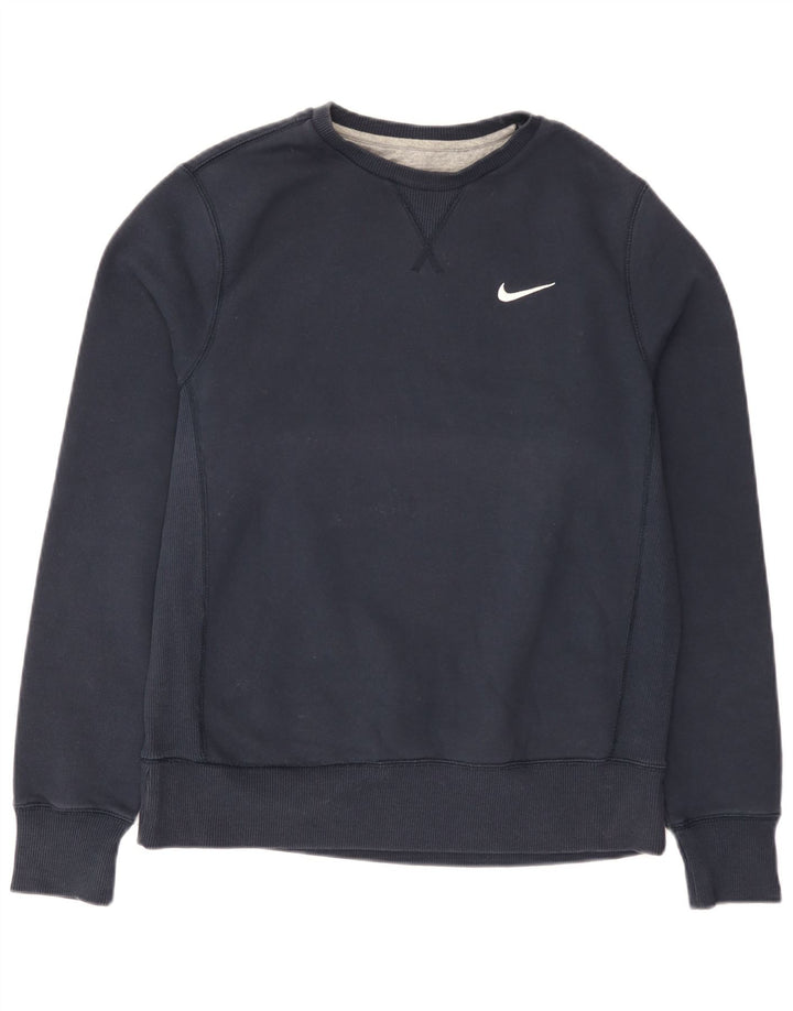 Męska bluza dresowa Nike, średnia, granatowa, bawełniana