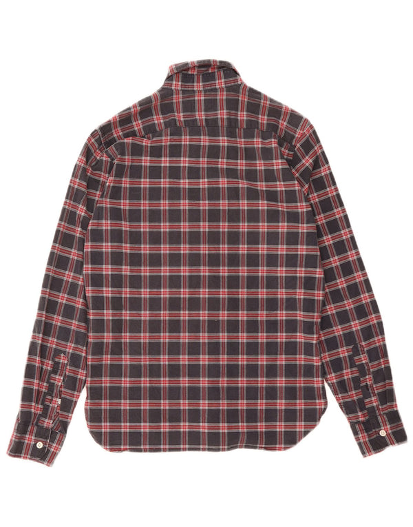 Koszula męska Levi's, mała, bawełniana w granatową kratkę