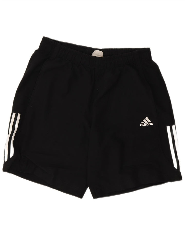 Męskie spodenki sportowe Adidas, średni czarny poliester