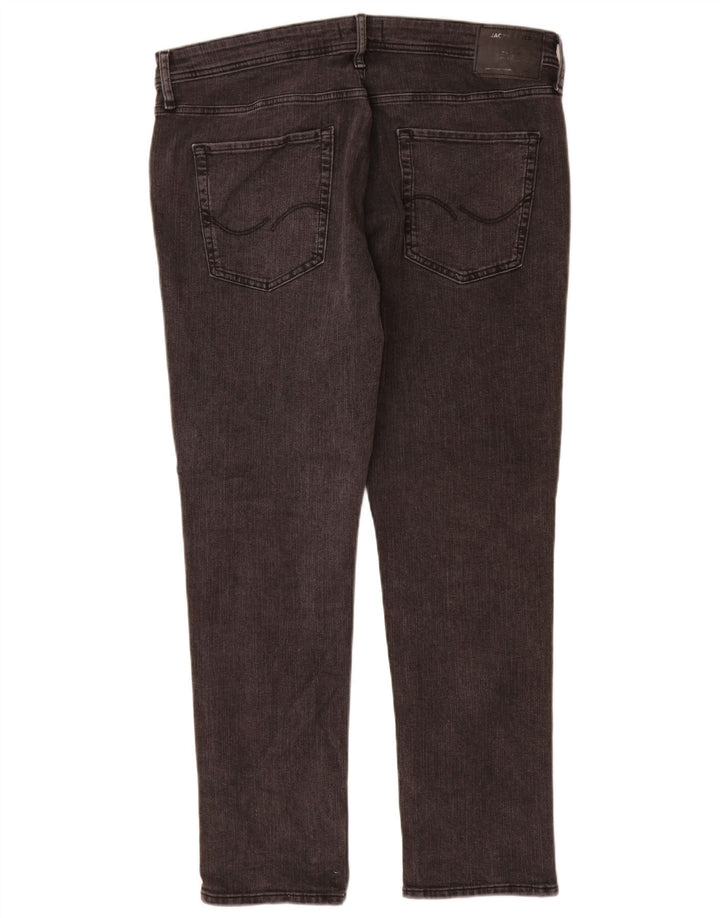 Męskie jeansy typu slim Jack & Jones W38 L32 Szara bawełna