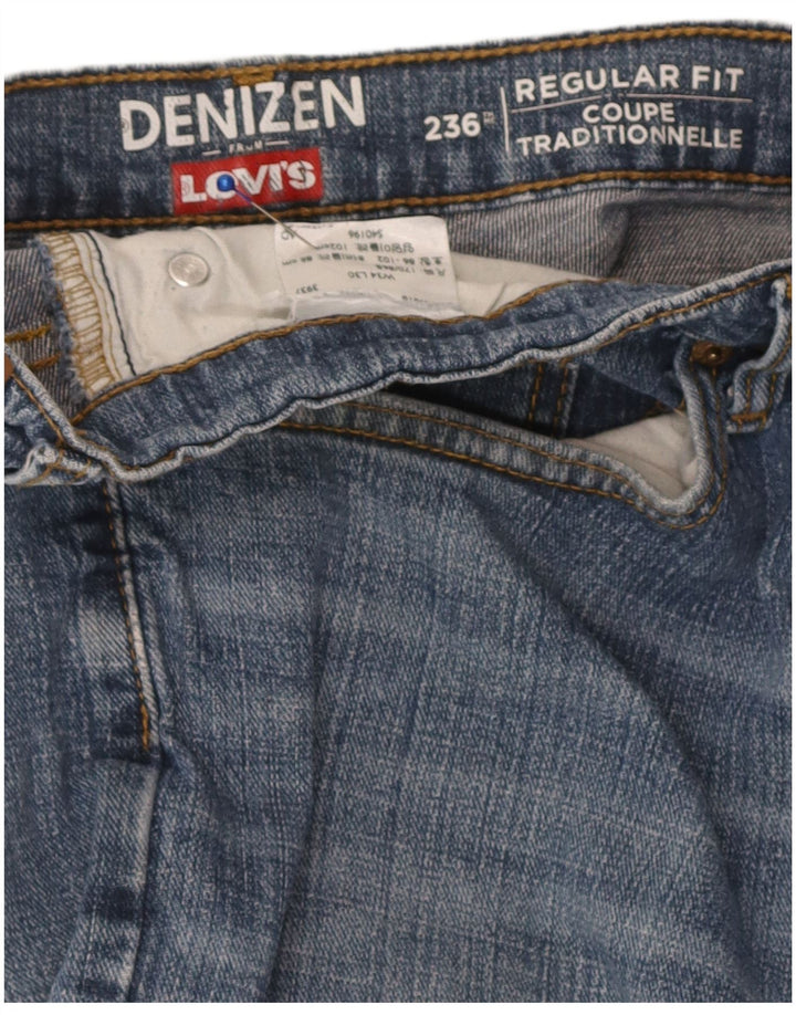 Damskie jeansy Levi's Denizen o regularnym kroju W34 L30 Niebieskie