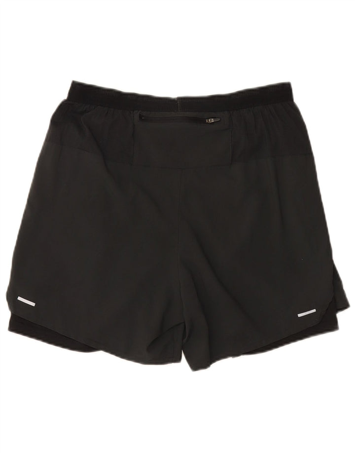 Męskie spodenki sportowe Nike Dri Fit, duże, czarne, poliestrowe