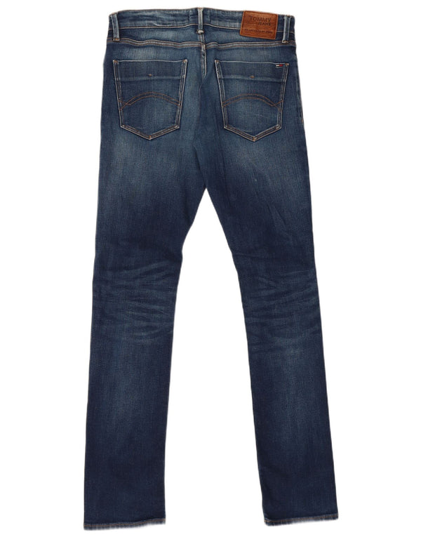Męskie dżinsy Tommy Hilfiger Scanton Slim W32 L34 Niebieska bawełna