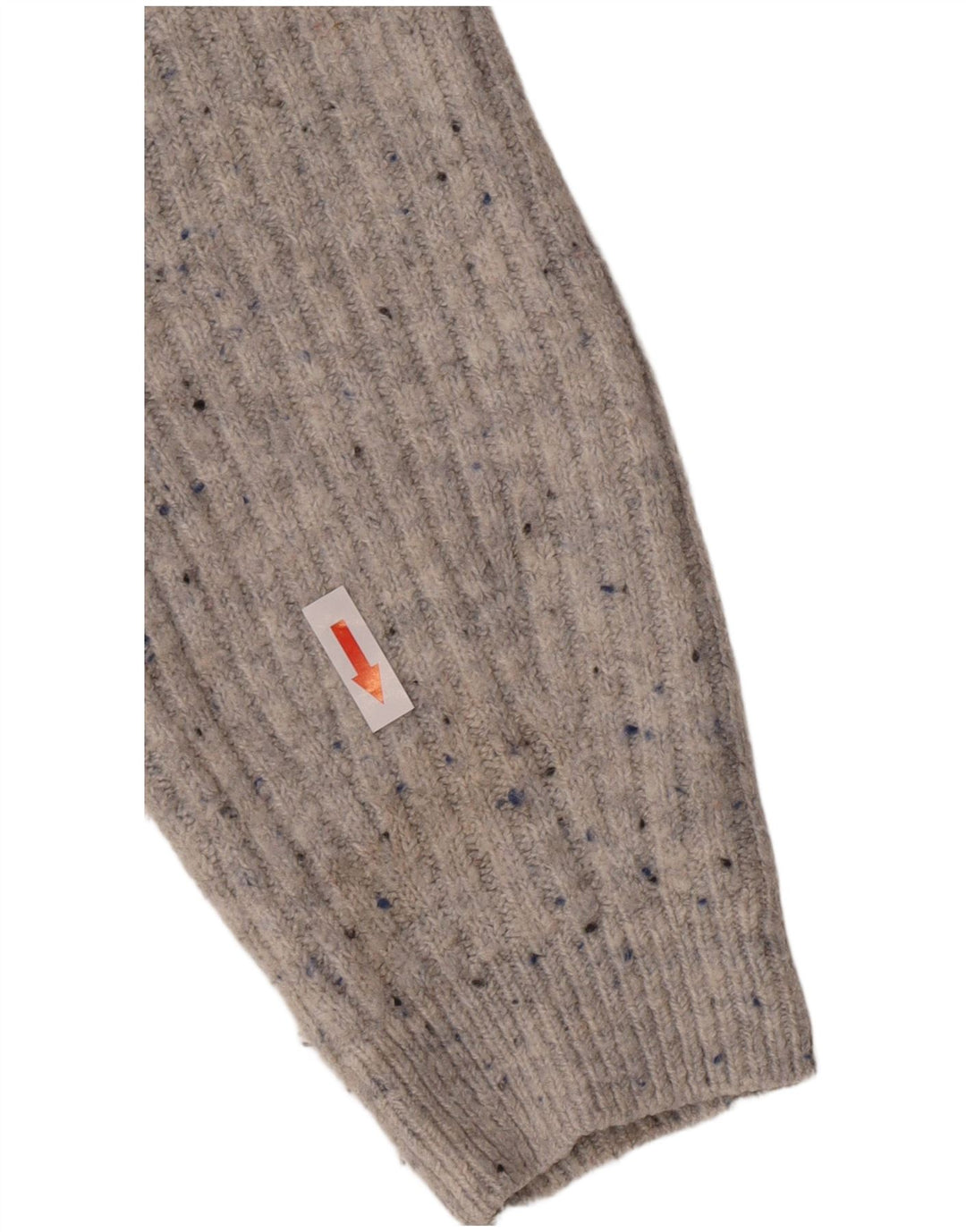 Sweter damski Marks & Spencer Crop Cardigan UK 12, średni szary, nakrapiany