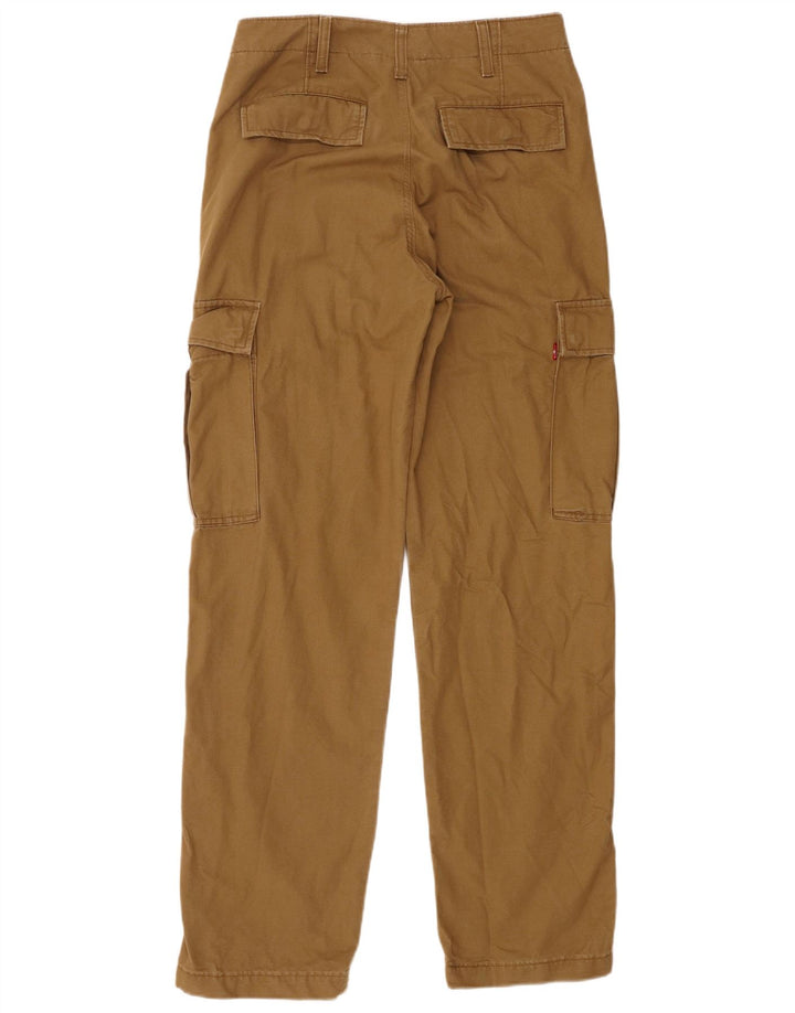Męskie proste spodnie cargo Levi's W30 L32 Khaki, bawełna