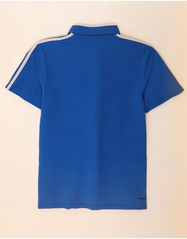 Adidas Męska koszulka polo Clima 365 2XL niebieska bawełna
