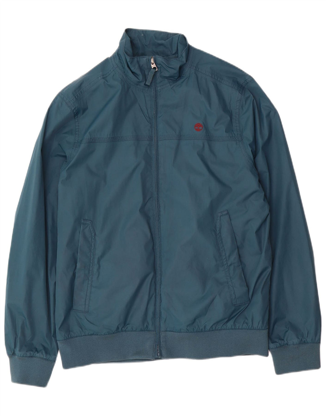 Męska kurtka przeciwdeszczowa Timberland Bomber UK 40, duża niebieska, poliester