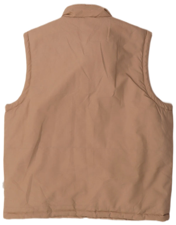 Męska kamizelka użytkowa Vintage UK 42 XL Beżowy poliester