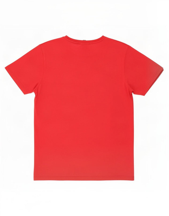 Męski T-shirt z grafiką Ellesse, duży, czerwony