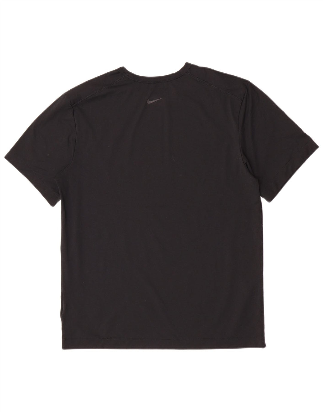 Męski T-shirt z grafiką Nike Dri Fit, średni czarny poliester