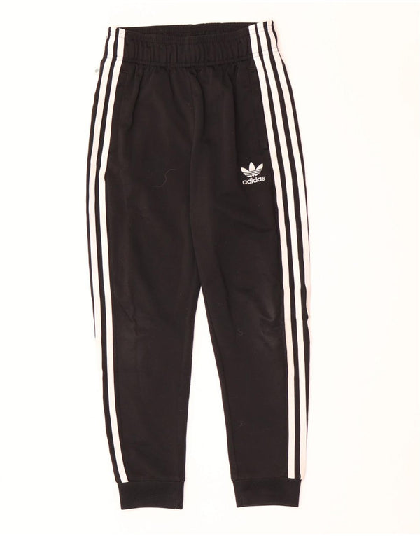 Adidas Chłopięce Spodnie Dresowe Joggery 9-10 Lat Czarny Poliester
