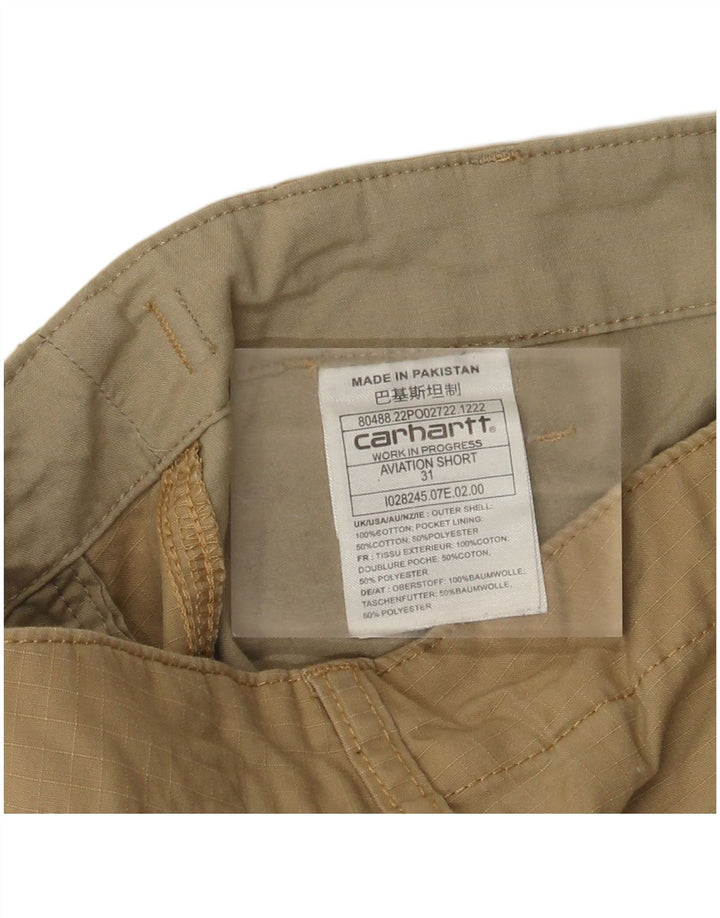 Męskie spodenki cargo CARHARTT W31 Średni beż, bawełna