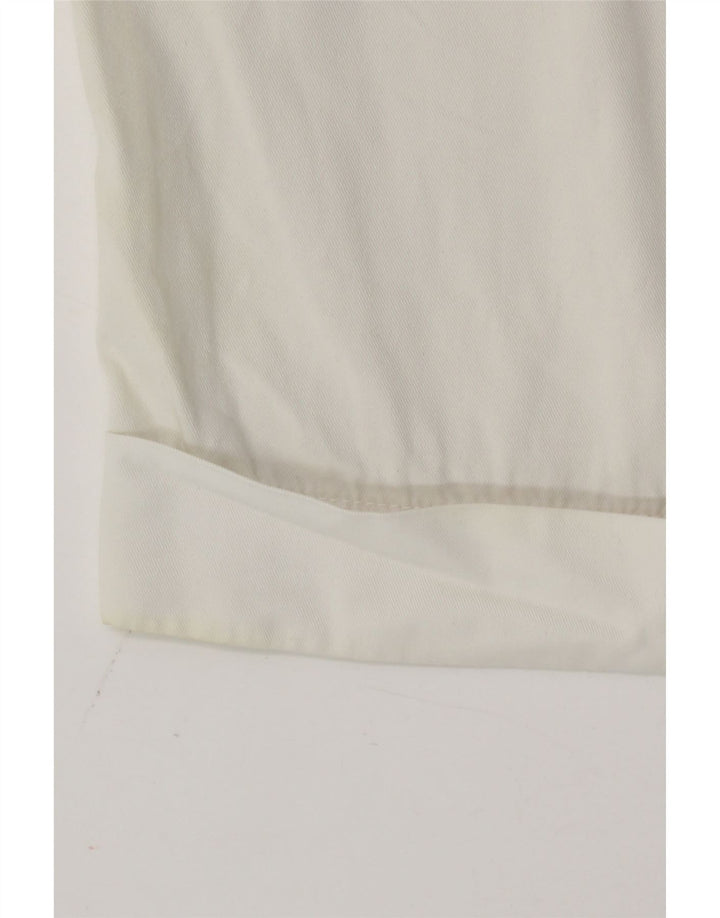Damskie spodenki Chino Benetton IT 42 Medium W30 Biała bawełna