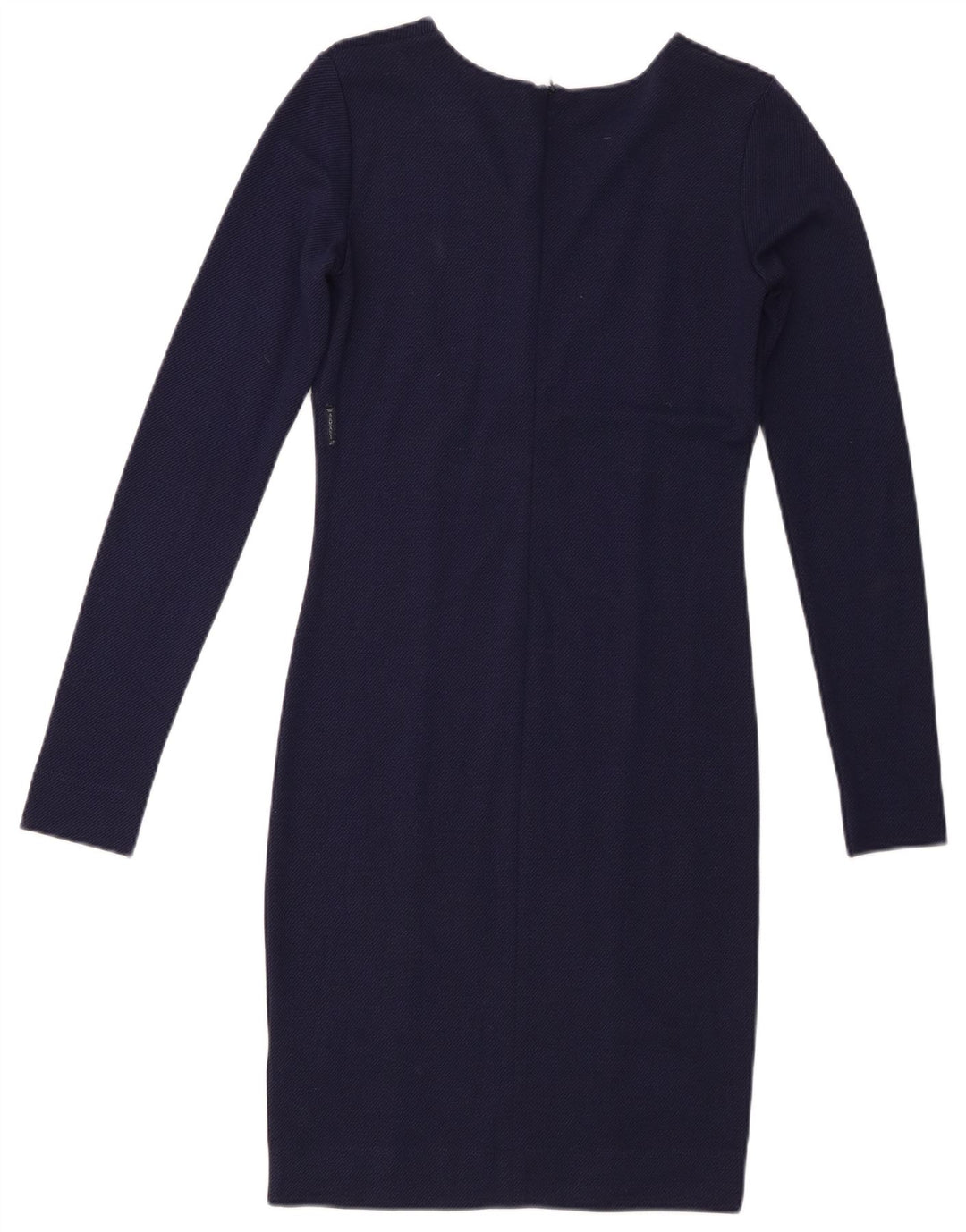 Damska sukienka płaszczowa z długim rękawem Armani Jeans EU 40 Średni granatowy wiskoza