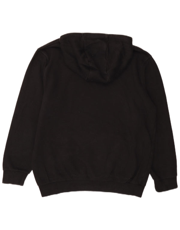 Męski sweter z kapturem Ellesse, duży, czarny, bawełniany