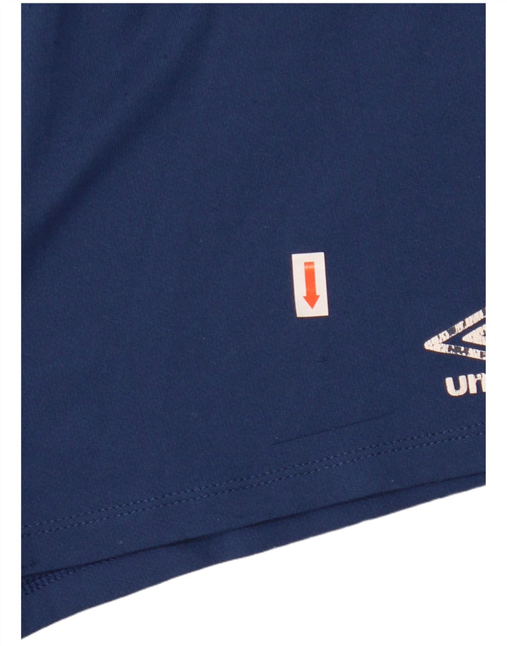 Spodenki sportowe dla chłopców Umbro 11-12 lat, granatowe, poliestrowe