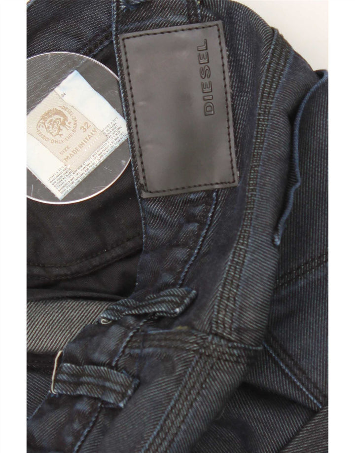 Diesel Męskie Slim Jeansy W32 L33 Granatowe Bawełniane