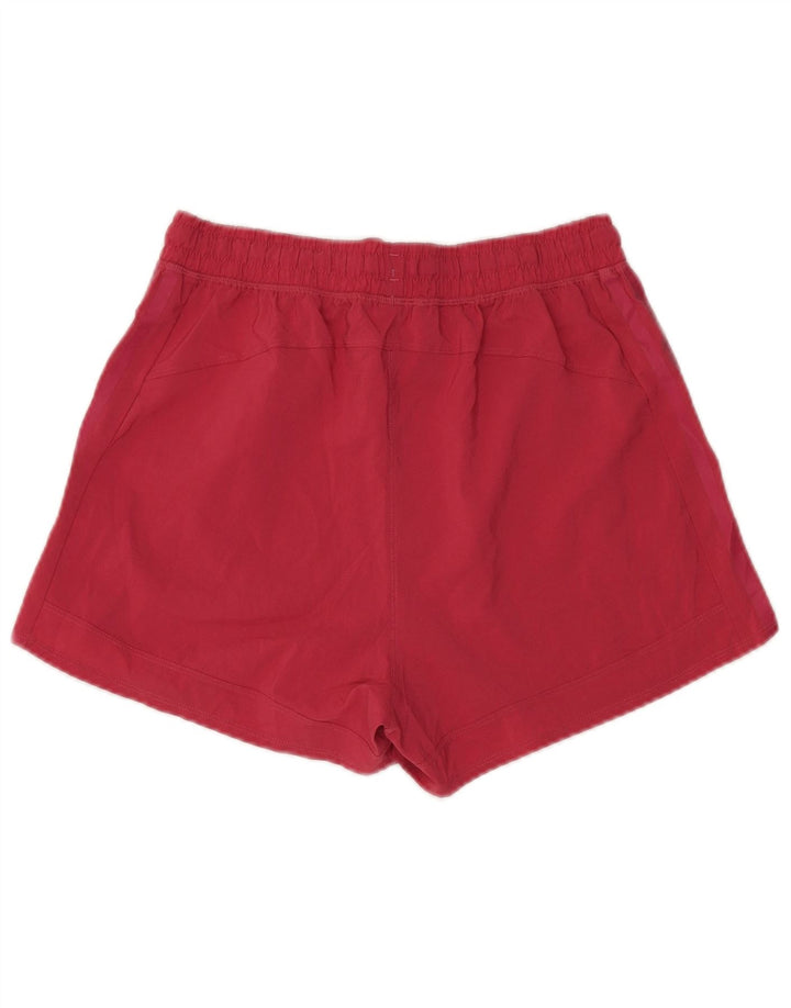 Damskie spodenki sportowe Adidas UK 10, małe, różowe, poliestrowe