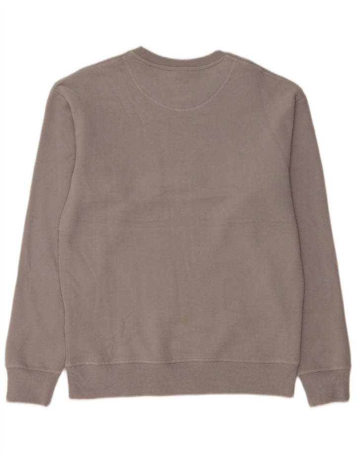 Męski sweter Jack & Jones, mały, szary, bawełniany