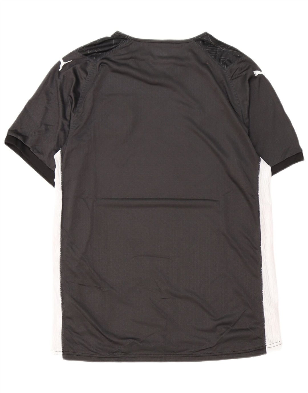Męska koszulka z grafiką Puma, top XL, czarny, geometryczny poliester