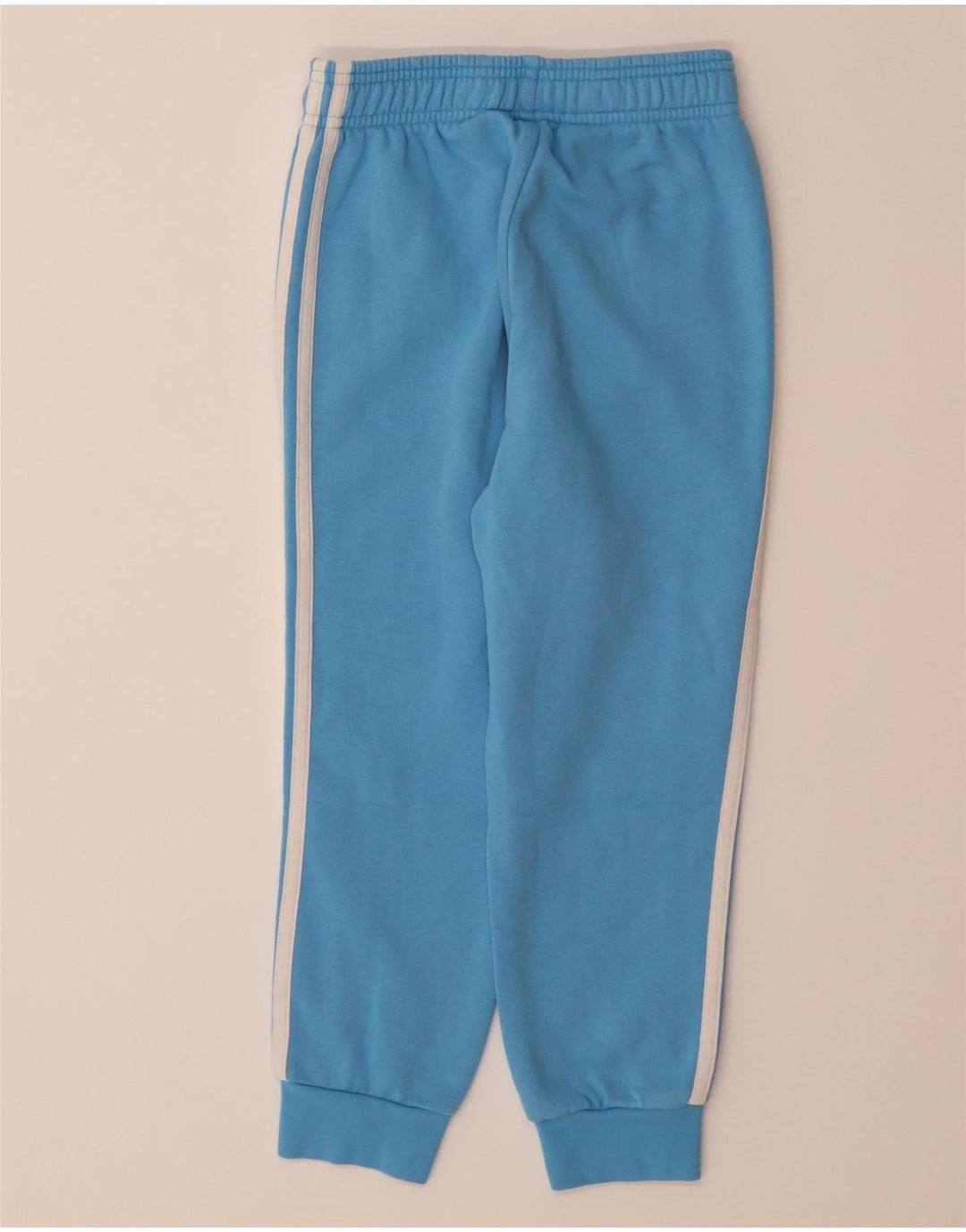 Chłopięce spodnie dresowe ADIDAS Joggers 6-7 lat, niebieska bawełna