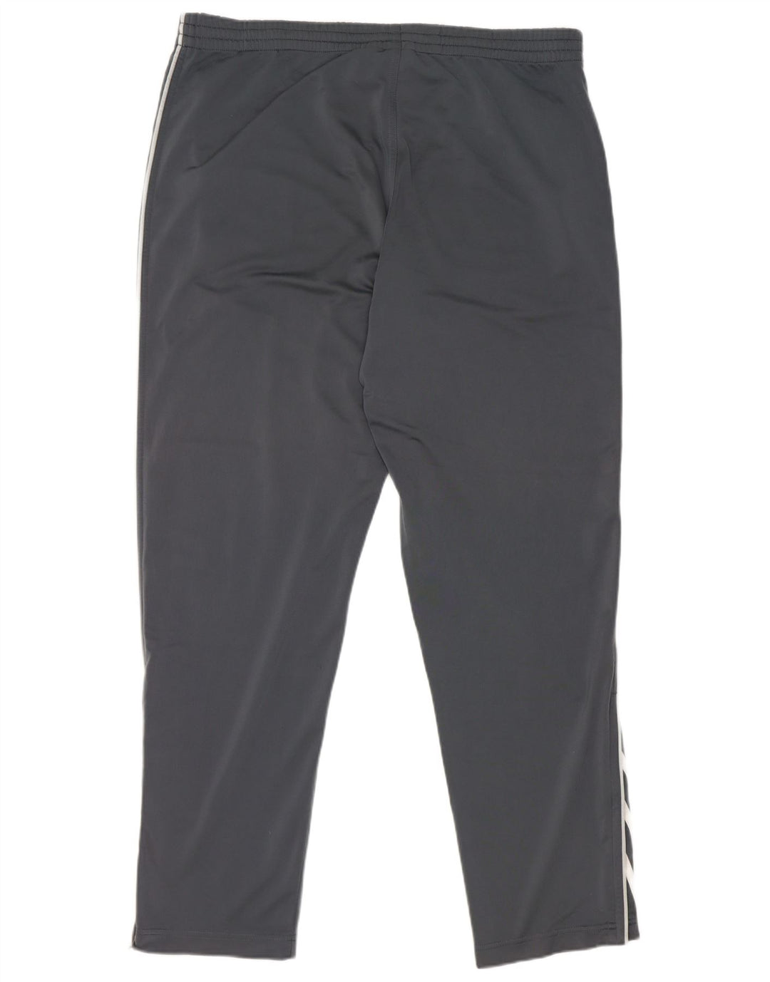 Męskie spodnie dresowe Adidas UK 42/44, duże, szare, poliestrowe