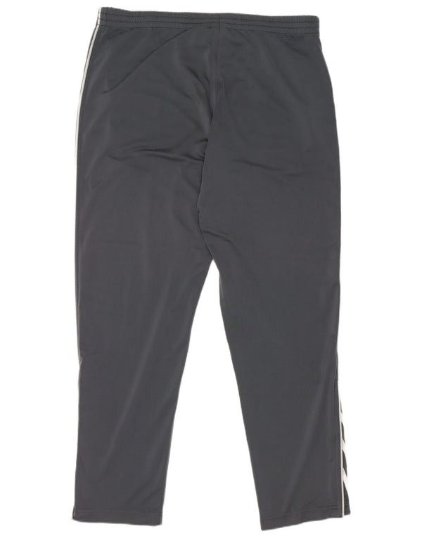 Adidas Mens Tracksuit Trousers UK 42/44 Large Grey Polyester