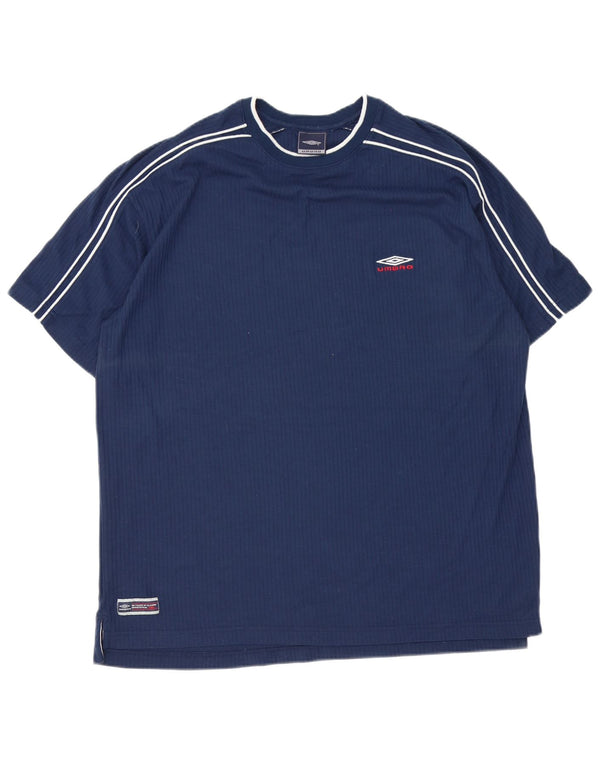 T-shirt męski Umbro Top XL, granatowy, poliester
