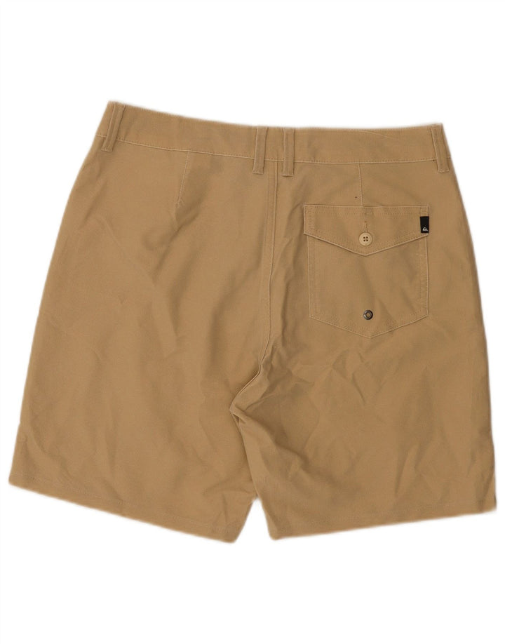 Męskie spodenki na co dzień Quiksilver Amphibian W30 Średni beżowy poliester