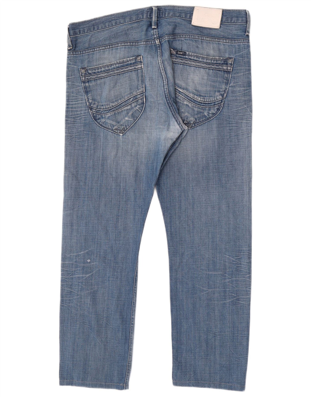 Męskie jeansy Lee Zed Straight W38 L30, niebieskie, bawełniane