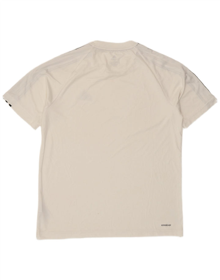 Męska koszulka Adidas Aeroready Top Medium White Polyester