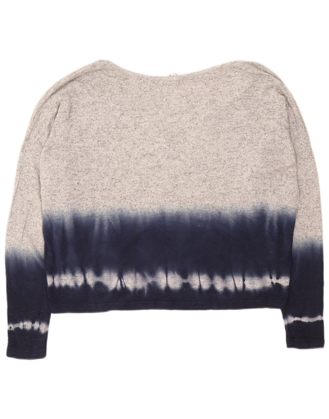 Damski top oversize Roxy z długim rękawem, UK 10, mały, szary, wiskozowy