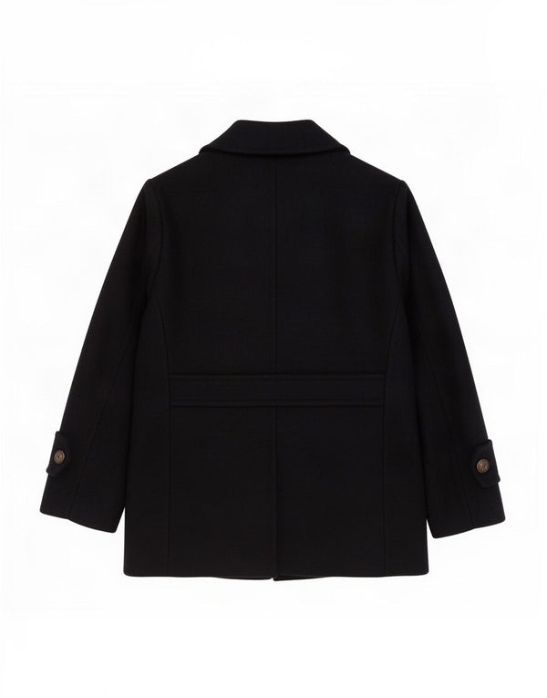 Płaszcz damski Zara Pea Coat UK 20 2XL Granatowy poliester